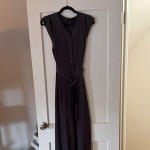 Current Air Black Sleeveless Jumpsuit